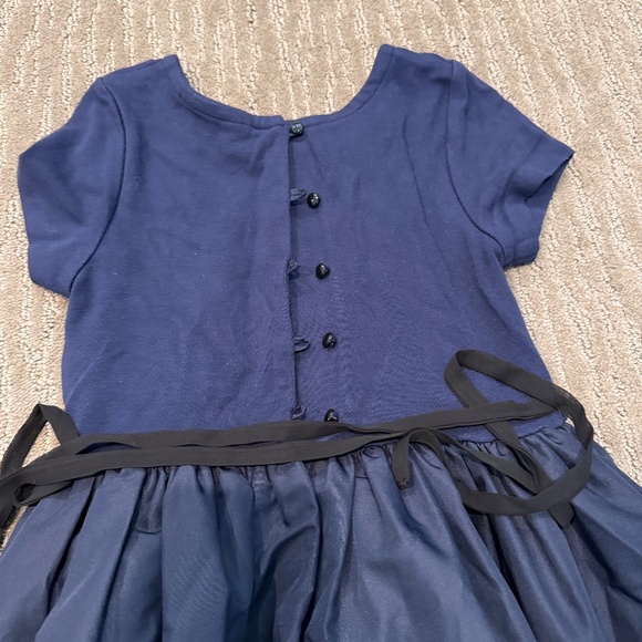 Polo Ralph Lauren Girls Navy Blue Dress Size 6 - Picture 4 of 5